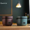 kf-Aee211a34d46c436798dadfaf4182c9e9T Mini Rice Cooker Automatic Household Kitchen Electric Cooking machine 1-2 People Food Warmer Steamer 1.2L Small Rice Cooker
