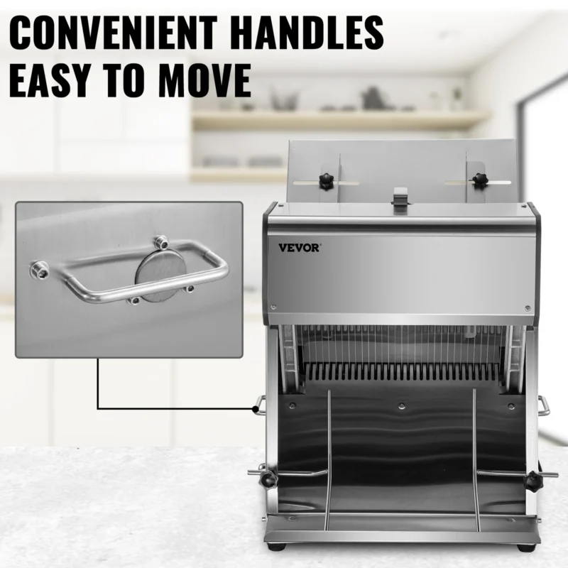 kf-H1105c171a098499fac265ffd69b8a3ecI SucceBuy Commercial Bread Slicer Stainless Steel 12mm Blades Electric Bread Cutting Machine Kitchen Appliance Toast Processor