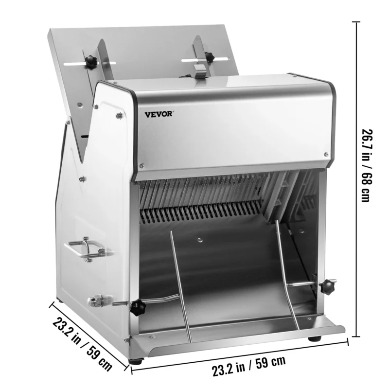 kf-Hb8003cc2980348479f01bff39093d06fP SucceBuy Commercial Bread Slicer Stainless Steel 12mm Blades Electric Bread Cutting Machine Kitchen Appliance Toast Processor