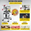 kf-S02693c17f51347f29893ba1e0bfd5a8fC SucceBuy 20Qt Commercial Electric Stand Food Mixer 1100W Professional Kitchen Dough Mixer Bread Pastry Kneading Whipping Machine