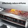 Smokeless Electric BBQ Grill Commercial StainlessSteel Kebab Rotisserie Oven 8000W Grilling Machine Restaurant Kitchen Equipment