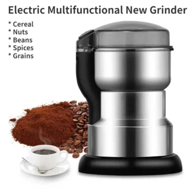 kf-S0c2fad0067e346dfaa0f4cb89b2e3b7eH Electric Multifunctional New Grinder Coffee Kitchen Beans Cereal Nuts Spices Grains Grinder Machine For Home Coffee Grinders