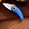 kf-S0c9ffdd1c8484d9faff604873d641dc5h 1PC Portable Ceramic Knife Creative Mini Cute Bird Multifunctional Foldable Fruit Knife Kitchen Tool