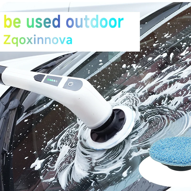 Household Multipurpose Cleaning Brush Kitchen Gadgets Hair Brushes Bathroom Broom Toilet Mops Electric Cordless Spin Scrubber