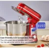 BioloMix Kitchen Food Stand Mixer, Blender, Quiet Motor, Cream Egg Whisk, Whip Dough Kneader, 6-Speed, 1200 W, 6 L, DC