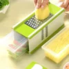 kf-S1fdb21408f954aa193c2065cda3dc9f2Q Multi-functional Manual Stainless Steel Vegetable Cutter Slicer Household Potato and Fruit Grater Creative Kitchen Gadgets
