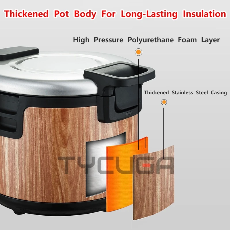 kf-S234fa0ad2d214718adf81df983e6a8659 220V Electric Rice Cooker Rice Cooker Non-stick Inner Liner Soup Rice Warmer Kitchen Appliances For Restaurant/Hotel 15/19/32L