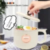 kf-S2a1021c08fc94854a482a2547d6072f3E 1.5L Mini Cooker Electric Rice Cooker Multifunction Cooking Machine Non-Stick Hot Pot Steamed Rice Pot For Home Kitchen 220V