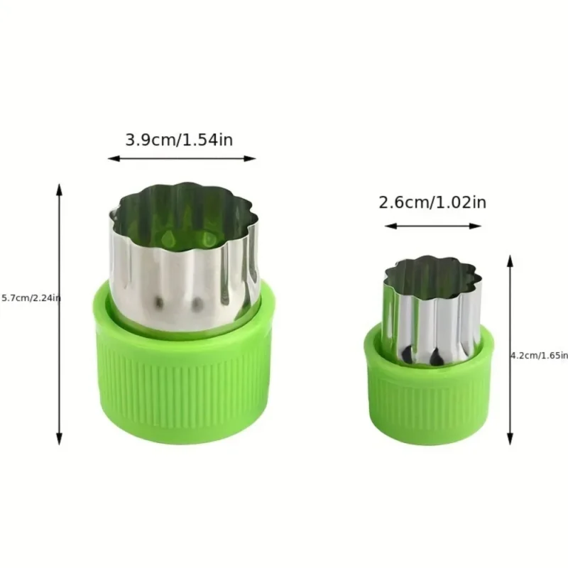 kf-S2db4088c1bf4433184993ebd255f8d90Q 12pcs/set Vegetable Cutter Shapes Stainless Steel Cookie Cutters Fruit Stamps Cake Decorating Molds Salad Making Kitchen Tools