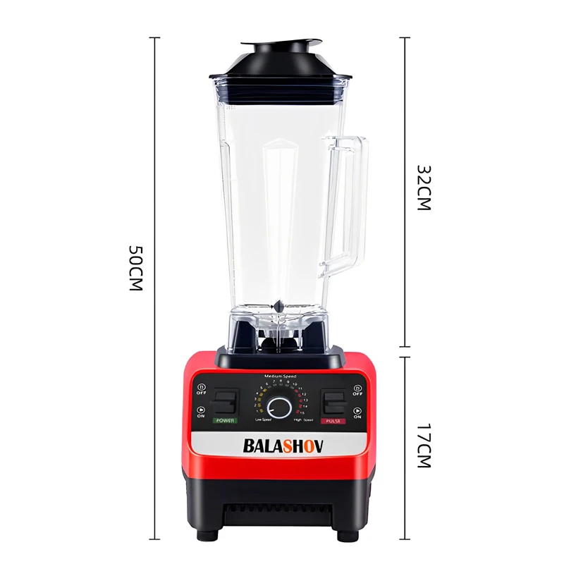 kf-S3082cce63d404544a589d987a73fb24bO 2000W Heavy Duty Commercial Blender Stationary Mixer Food Processor Ice Smoothies for Kitchen High Power Juicer Blender BPA Free