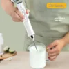 kf-S335a057ad5b346f880806b5dd68da2ffu Wireless Milk Foam USB Rechargeable Handheld Electric Foam Maker 3 Speeds for Latte Cappuccino Hot Chocolate Coffee Whisk Mixer