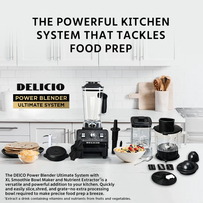 kf-S3a1834f67c604dd2b813a7135c5638b6S 7-in-1 kitchen multi-function food processor, suitable for juicing various fruits, blending meats, 1000w high-speed blender with