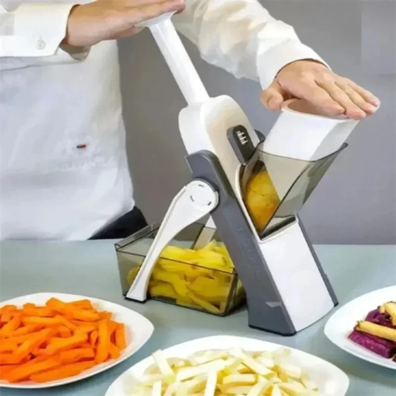 Vegetable Fruit Food Chopper Manual Slicer Adjustable Vegetable Cutter Cutter Multifunction Kitchen Accessories Home Gadgets