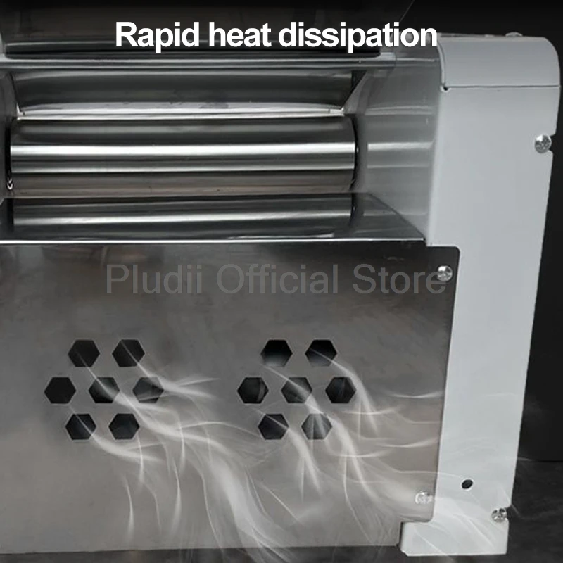 2200W Stainless Steel Auto Kneading Machine Electric Dough Press Commercial For Bakery Kitchen Dough Kneading Mixer Noodle Maker