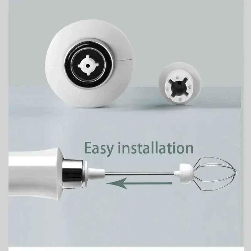 kf-S4706cc03e03845c28b482183af37f907J Wireless Milk Foam USB Rechargeable Handheld Electric Foam Maker 3 Speeds for Latte Cappuccino Hot Chocolate Coffee Whisk Mixer