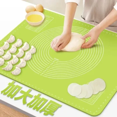 kf-S4f7da5911bf14c0485b6bf9c88aef6e7f Silicone Baking Mat Pizza Dough Maker Pastry Kitchen Gadgets Cooking Tools Utensils Bakeware Kneading Accessories Lot