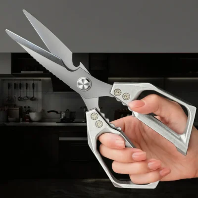 Stainless Steel Kitchen Shears Multifunctional Stainless Steel Kitchen Tools Cutting Vegetables Meat Fish Food Scissors