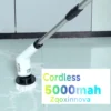 Household Multipurpose Cleaning Brush Kitchen Gadgets Hair Brushes Bathroom Broom Toilet Mops Electric Cordless Spin Scrubber
