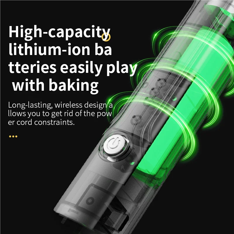 kf-S60c7ba3bcabc473983a70e91fd31c6beX Wireless Type-C Rechargeable 3-speed Mini Handheld Milk Frother Coffee Frother Portable Kitchen Cooking Tools Whisk Foam Blender