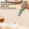 kf-S65e0eb53c5e447f09e38d8613567d422k Wireless Type-C Rechargeable 3-speed Mini Handheld Milk Frother Coffee Frother Portable Kitchen Cooking Tools Whisk Foam Blender