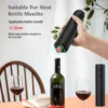 kf-S760c6b721e9f460ca3125de30050e4a0v Electric Wine Bottle Opener Automatic Red Wine Corkscrew Rechargeable Wine Opener One-click Button Wine Tools Kitchen Products