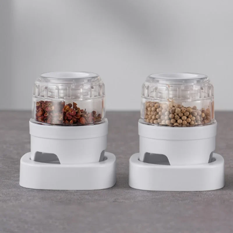 kf-S8456087cf5ba4909a19bf4fb6205a24bp Quick Spice Grinder Pepper Grinder Mill Rechargeable Electric Salt Pepper Grinder Adjustable Spice Mill Automatic Kitchen Gadget