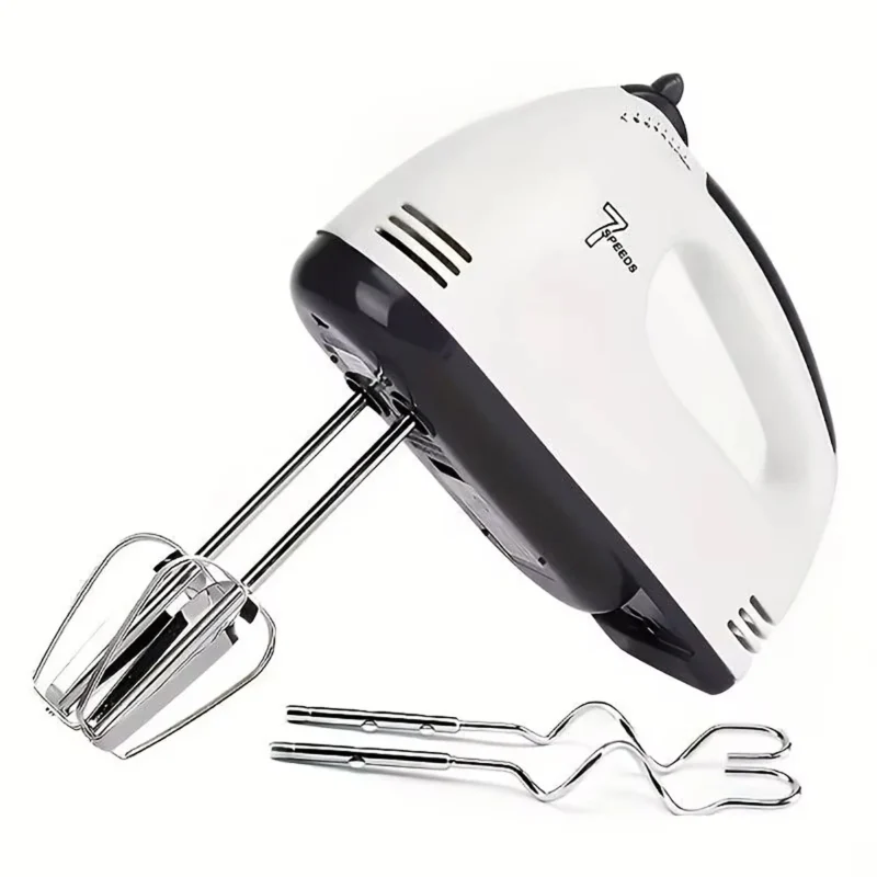 Handheld Electric Egg Beater 7-Speed Mini Automatic Mixer for Egg White And Cream with EU/US Plug Household Kitchen Tool