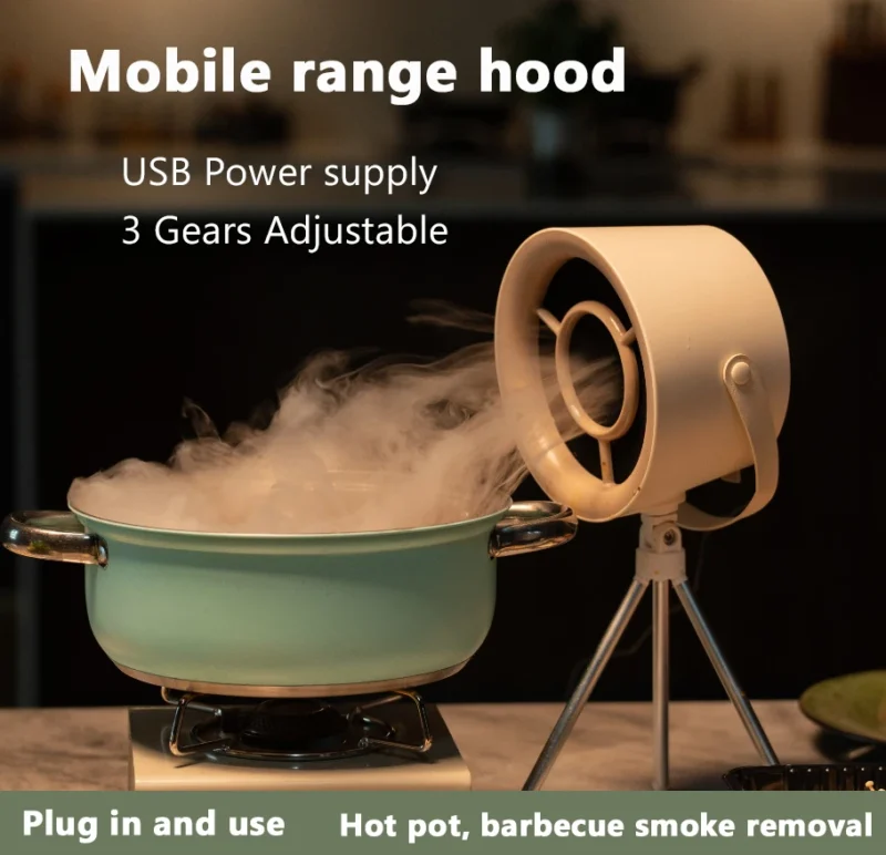 kf-S93d0e63af28d4686bb9c01c76268da3dx Powerful Suction Desktop Range Hood, Portable Mini Air Purifier with Ultra Quiet Operation and Washable Filter for Kitchen Dorm