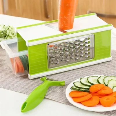 kf-Sa77ccc049c8547dc9658da19d8b76cd1w Multi-functional Manual Stainless Steel Vegetable Cutter Slicer Household Potato and Fruit Grater Creative Kitchen Gadgets