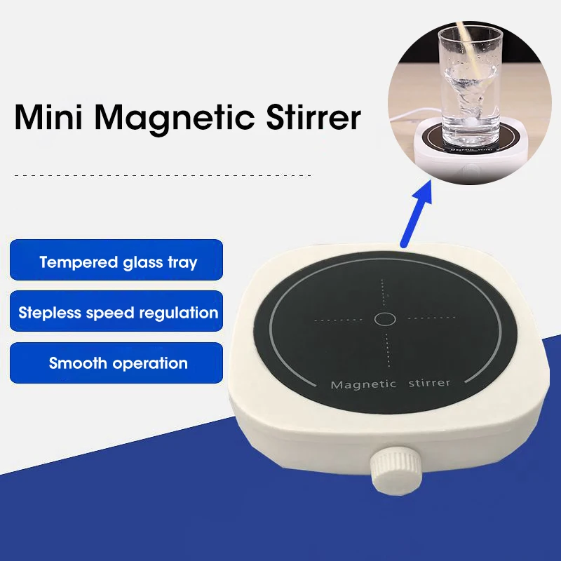 kf-Sa8b17942e5914e259e28be89a939628bz Magnetic Stirrer Kitchen Liquid Mixing Mini Lab Stir Mixer Portable Stirrer Plate with Stir Bar USB 2L 4000RPM for Laboratory