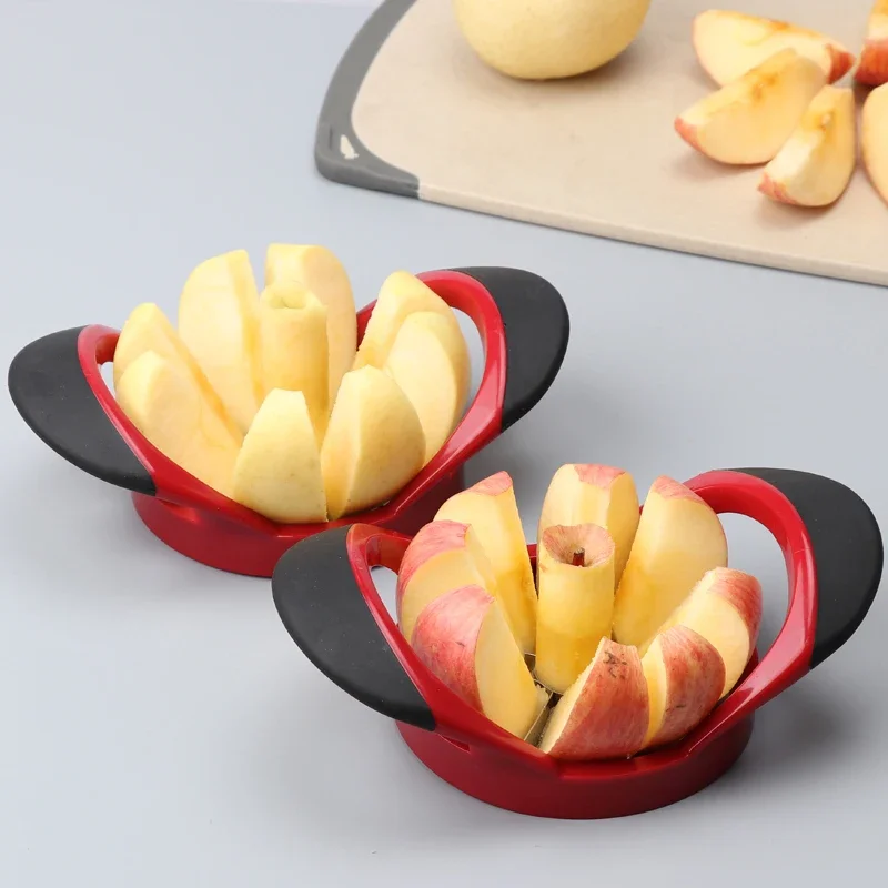 kf-Sa9cfb03f08094047a5c1246a23f06aa8b Stainless Steel Apple Slicer & Corer, Super Sharp Apple Cutter Peeler, Multifunctional Kitchen Tool for Fruit Cutting