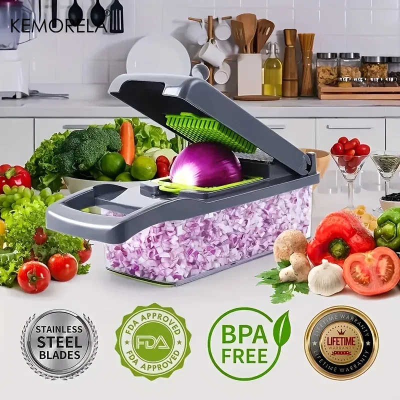 kf-Sb34d56f59641472cbcfc66f0e9c62521V 14/16 in 1 Multifunctional Vegetable Chopper Onion Chopper Handle Food Grate Food Chopper Kitchen Vegetable Slicer Dicer Cut