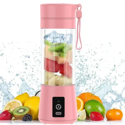 kf-Sb666c84e854148c4afabba087bd4f0c7P Mini Electric Juicer USB Charging Smoothie Milkshake Maker Automatic Fresh Squeezer Fruit Portable Orange Lemon Kitchen Blender