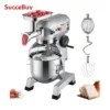 kf-Sb778901514e24ac494b9df4c5f0b08462 SucceBuy 20Qt Commercial Electric Stand Food Mixer 1100W Professional Kitchen Dough Mixer Bread Pastry Kneading Whipping Machine