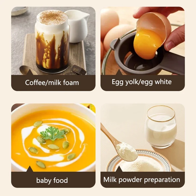 kf-Sba359dd0123c4e10bdf4709d0cbf02fdb Xiaomi Handheld Milk Frother Egg Beater High Speed 19000rpm Electric Mixer Beverage Foam for Jam Cappuccino Kitchen Tools