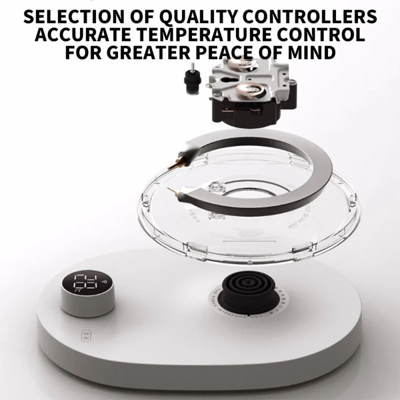 kf-Sbbae6fe1a24a435a8fe9f16aaee73caes XIAOMI Smart Kettle 2 Pro Electric Kettles Kitchen Appliances LED Display 24H Intelligent Temperature Constant samovar MIJIA app