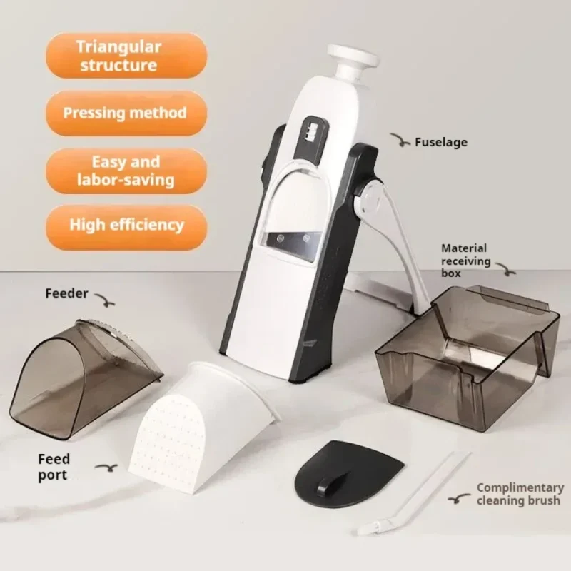 Vegetable Fruit Food Chopper Manual Slicer Adjustable Vegetable Cutter Cutter Multifunction Kitchen Accessories Home Gadgets
