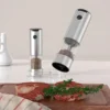 kf-Sdabcad601fa34bc5aa7b8f8e6286cbe61 Electric Automatic Mill Pepper And Salt Grinder With LED Light Adjustable Coarseness Grinder Kitchen Tools