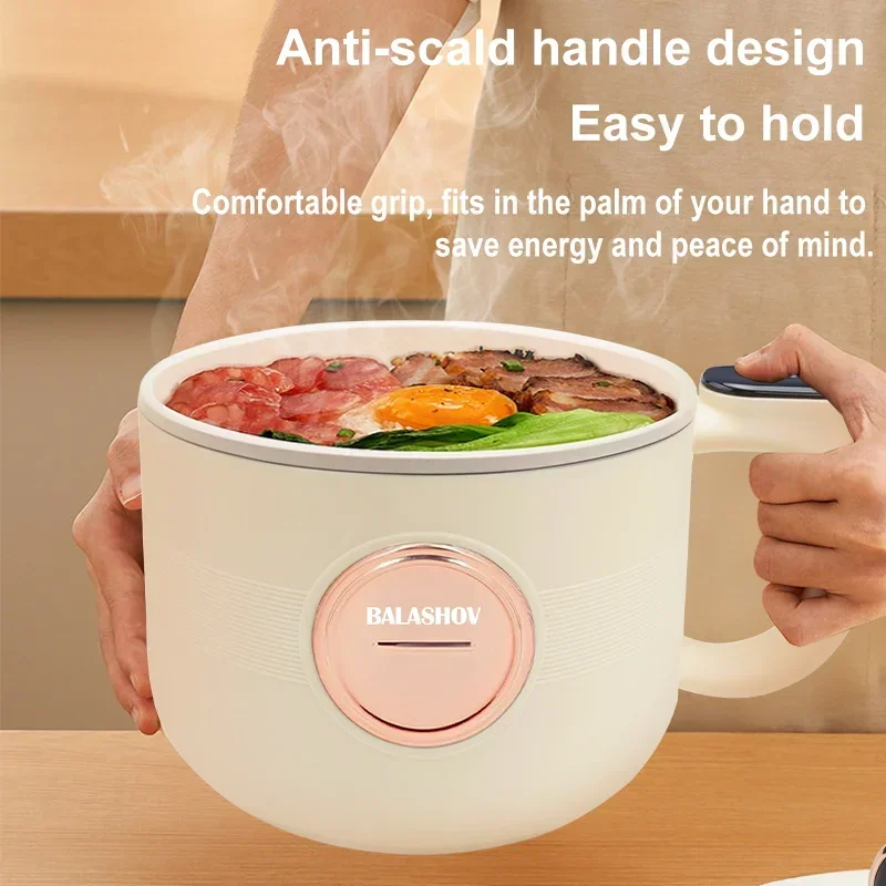 kf-Sdd2e464497724ff98c6b210c1a5a85f97 1.5L Mini Cooker Electric Rice Cooker Multifunction Cooking Machine Non-Stick Hot Pot Steamed Rice Pot For Home Kitchen 220V