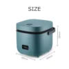 kf-Se0a64e2e5067403489b98b1d6f032011E Mini Rice Cooker Automatic Household Kitchen Electric Cooking machine 1-2 People Food Warmer Steamer 1.2L Small Rice Cooker