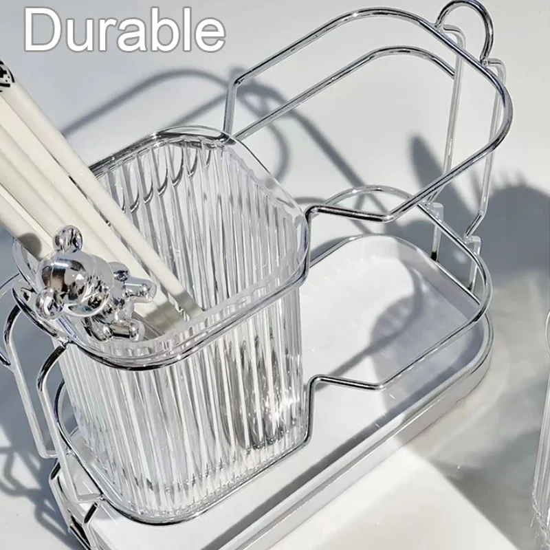 kf-Sf4e8876bbe97437787995fd7a86e87f2L Kitchen Cutlery Holder Desktop Cutlery Drain Rack Nordic Light Luxury Cutlery Storage Rack Fork Spoon Holder Tableware Organizer