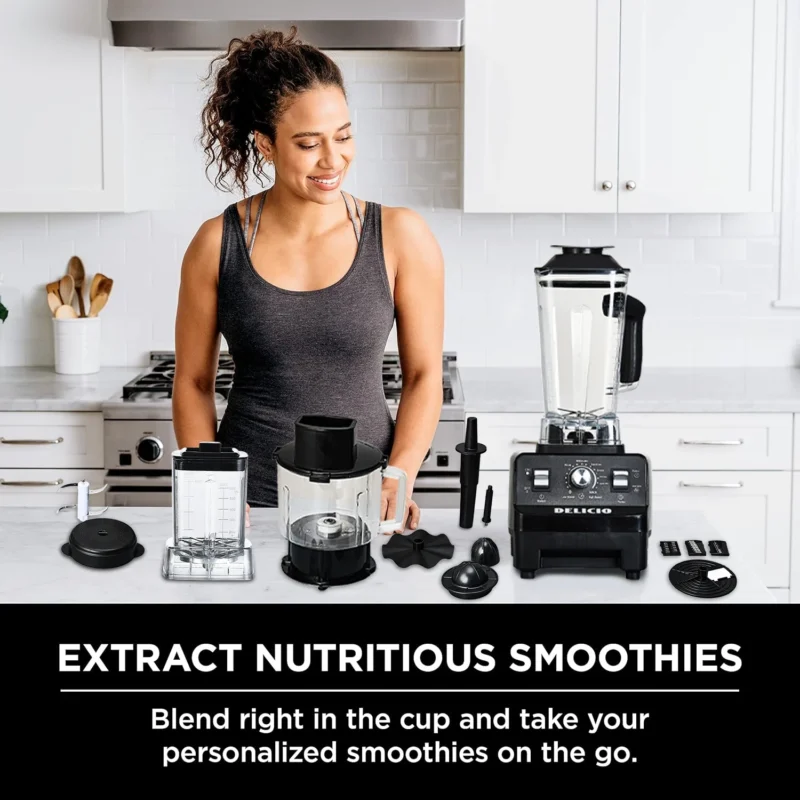 kf-Sf69076004eea451e90b24c79dddaf5cdP 7-in-1 kitchen multi-function food processor, suitable for juicing various fruits, blending meats, 1000w high-speed blender with