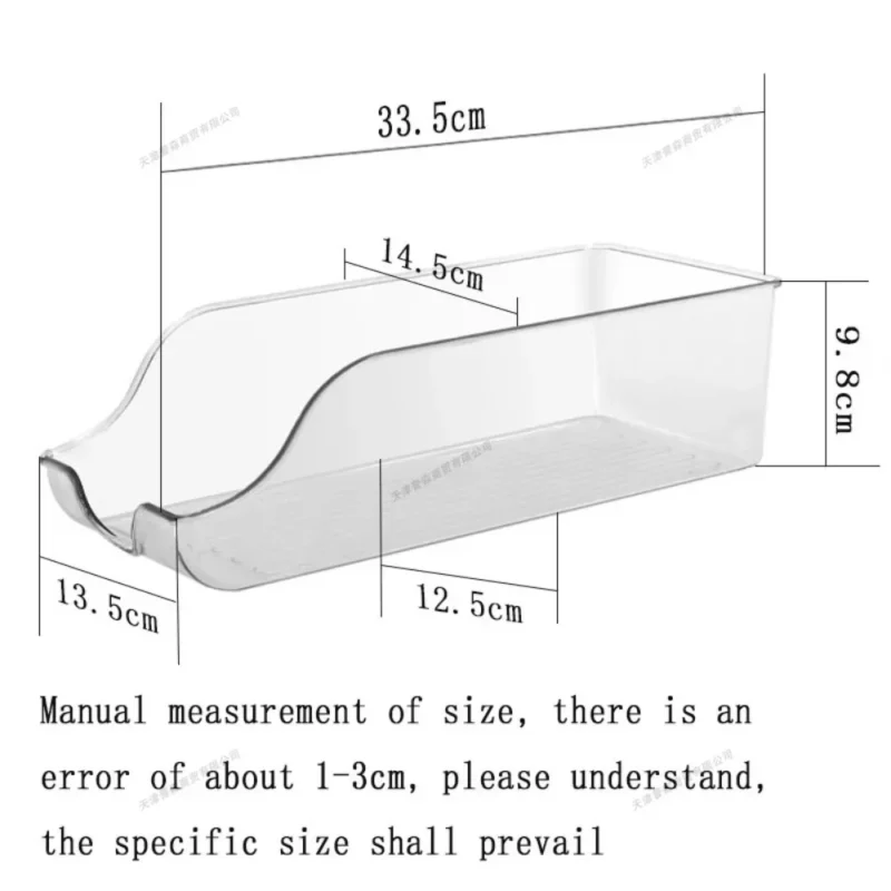 New Piece Kitchen Storage Cans Soda Storage Cans Refrigerator Freezer Storage Dispensers Container Kitchen Accessories Organizer